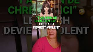 “T’as rien de chrétien ici” 😳 Le clash devient violent