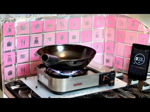 Wok fire under a minute with Iwatani 35FW portable burner