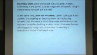 preview picture of video 'Clemson University Math Club: Elena Dimitrova on Cellular Automata, Part 1 of 2'