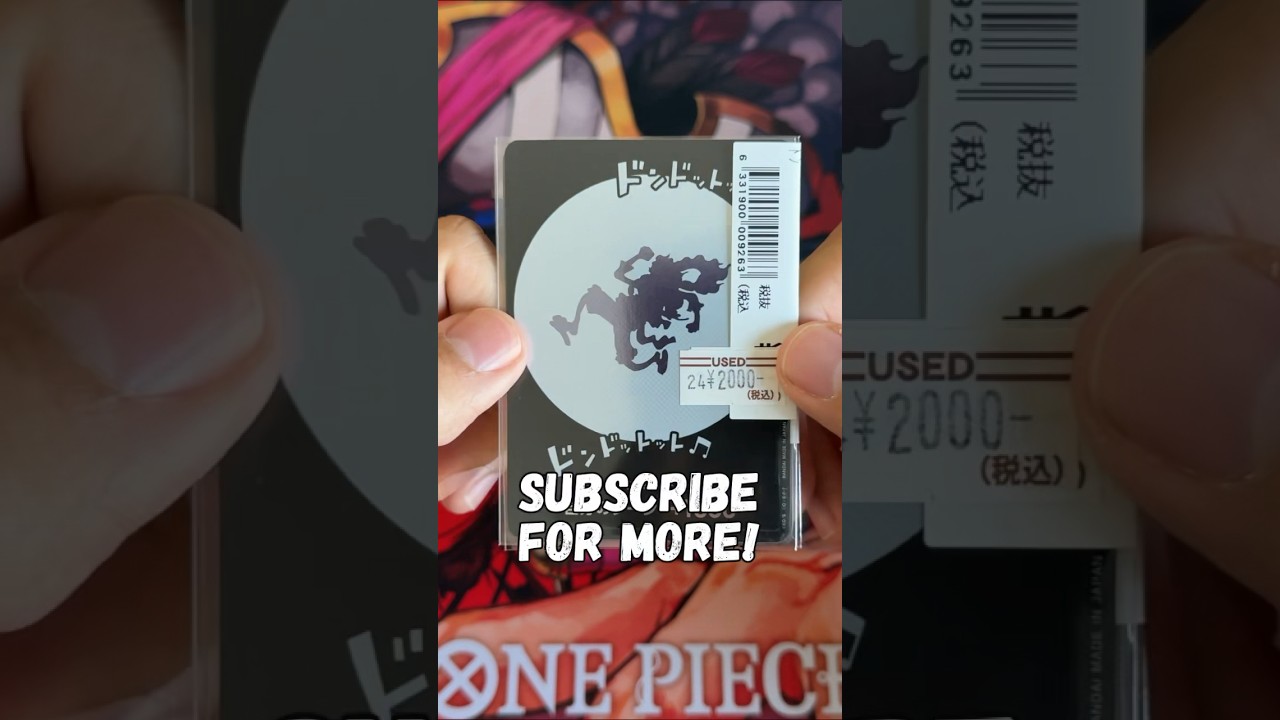 I Finally Found the Gear 5 DON! One Piece TCG Promo Opening #onepiecetcg #onepiece