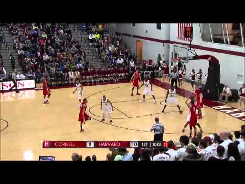 Highlights: Men's Basketball at Harvard - 2/28/14