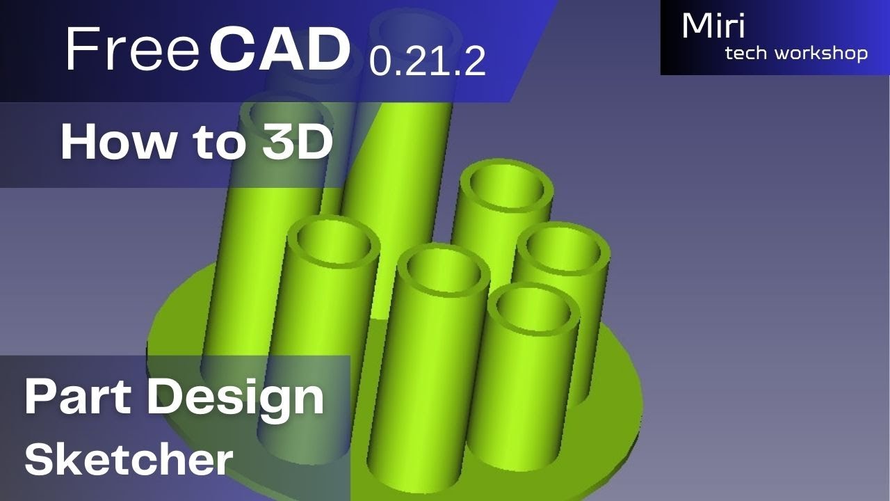 FreeCAD part #200 2024 Plate tubes