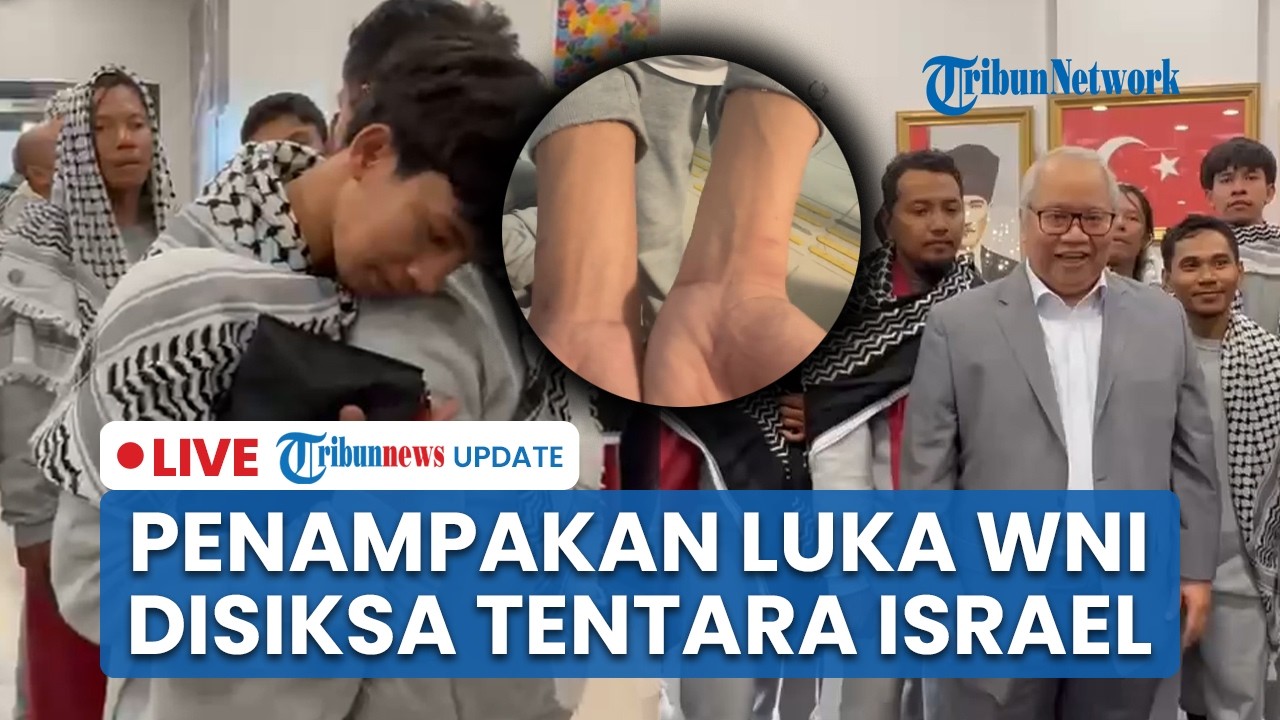 LIVE: Kesaksian WNI Relawan Global Flotilla saat Ditahan Pasukan Israel: Kami Disiksa & Disetrum