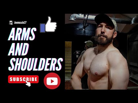 spring bulk day 23 - arms and shoulders #bodybuilding #fitness #gym