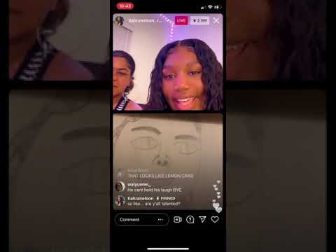 Tiktok's Tiahra Nelson's IG Live Talent Show 5/11/2021