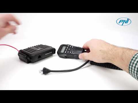 CB PNI Escort HP 55 ASQ radiostation, multinorm, RF förstärkning, ASQ, justerbar SQ SE