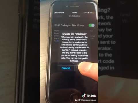 How to make calls using wifi only iPhone