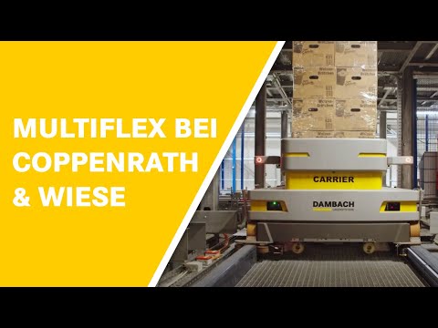 DAMBACH Lagersysteme MULTIFLEX Lager bei Coppenrath & Wiese