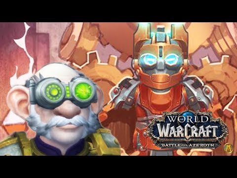 Legend of Mechagon - All Cutscenes [8.2 WoW BFA: Rise of Azshara]