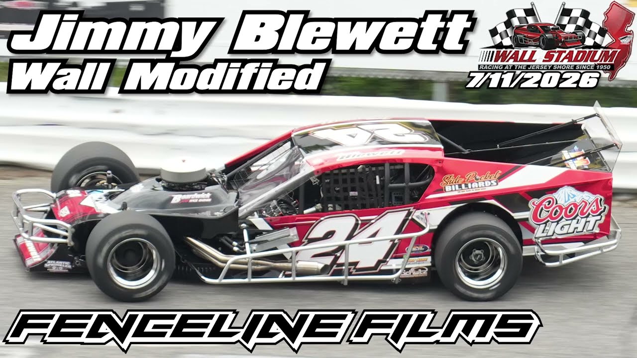 Jimmy Blewett Wall Modified Wall Stadium
