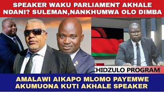 Download lagu MAGANIZO AMALAWI PANKHANI YA SPEAKER WAKUNYUMBA YAMALAMULO-APHUNGU ASANKHE NDANI? 27 October 2025 mp3