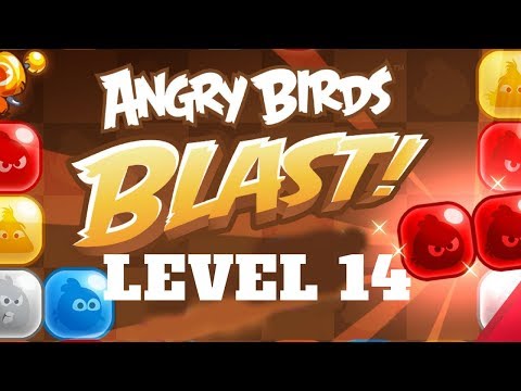 ANGRY BIRDS BLAST LEVEL 14