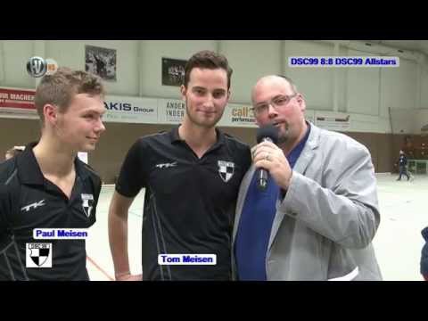 2. BL Halle Benefizspiel DSC99 vs. DSC99 Allstars 20.11.2015 Hockeyvideos