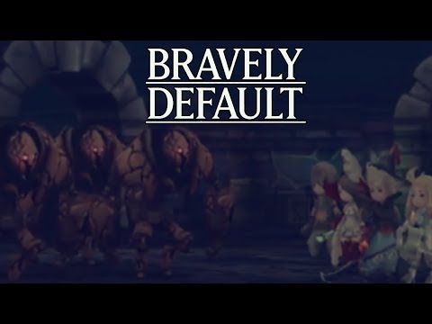 Let's Play Bravely Default Part 42 Boss Battle - Gameplay Walkthrough