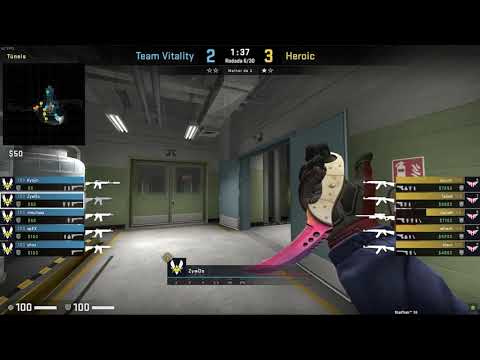 Pov csgo Demo ZywOo Vitality vs Heroic - Nuke (ESL Pro League 18/08/2021)
