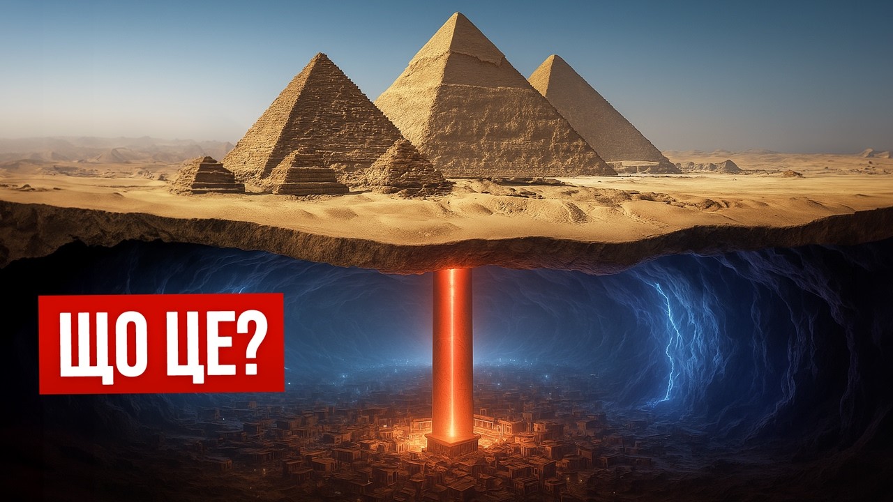 Невже вчені знайшли загублене місто під пірамідами?