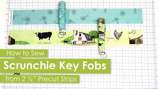 DIY Scrunchie Keychain – Easy Stocking Stuffer to Sew!