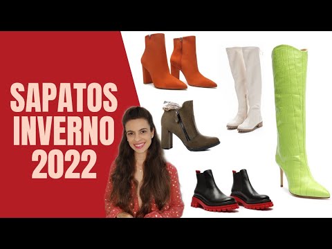 OS SAPATOS QUE SERÃO TENDÊNCIA NO INVERNO 2022 - Calçados que vão bombar em 2022 - Tendências 2022