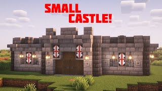 Minecraft: How to Build a Small Castle!