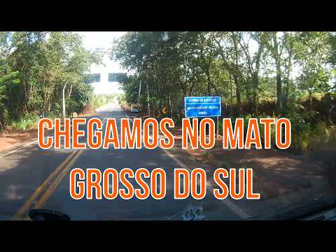 Divisa entre Goiás e Mato Groso do Sul - Estradas e paisagens Paranaíba