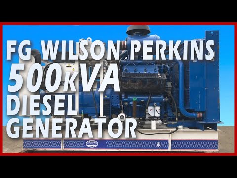 FG Wilson Perkins Diesel Generator 500kVA – XP550113 Test #perkins | #fgwilson Authorised Dealer