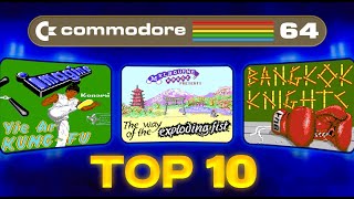 Top 10 Best Fighting Games for Commodore 64