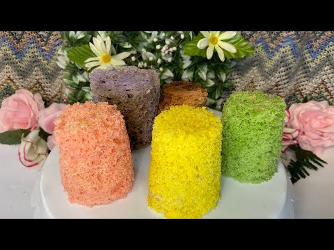 How to make sponge cake without using a siphon machine سبونج كيك بالمكرويف بدون اله السيفون