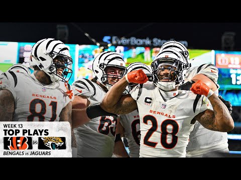 Bengals Top plays vs Jaguars Week 13