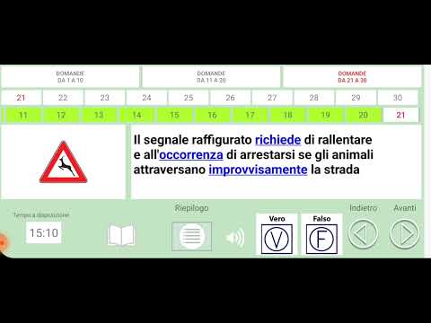 quiz patente B capitolo 2 segnali di pericolo