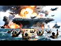 SHOCKING 2 Hours Ago A Modern US Aircraft Carrier Was Sunk By A Brutal Attack By Yak 141 Aircraft