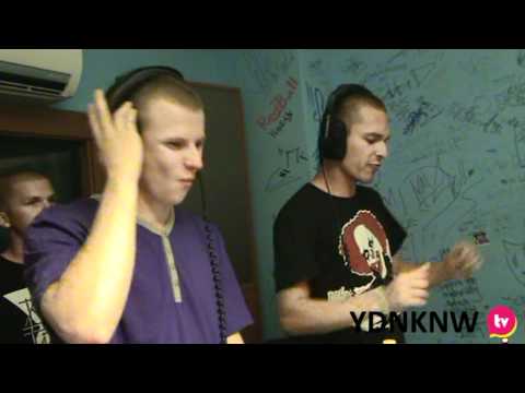 YDNKNW.TV - Plastic Riderz ft. Smack & Igor live radio freestyle pt. 2
