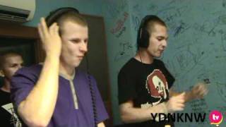 YDNKNW.TV - Plastic Riderz ft. Smack & Igor live radio freestyle pt. 2