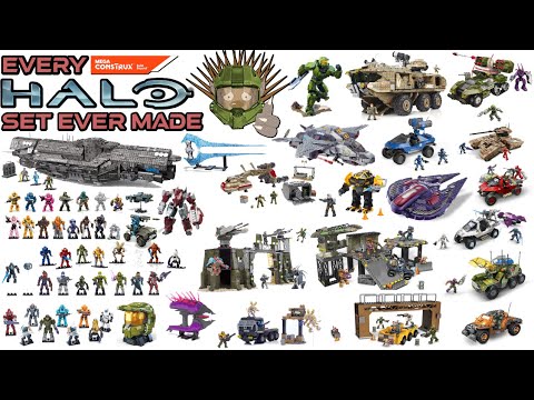 ALL Mega Construx Halo Sets 2009-2022