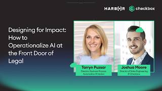 Designing for Impact: How to Operationalize AI at the Front Door of Legal