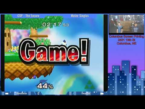 CSP The Encore! - Unspecial (Falco) vs dansdaman (Sheik) - Loser's Quarters - SSBM