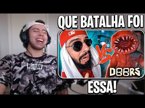 REACT Figure do Doors (Roblox) Vs. Mussoumano - Batalha com Games