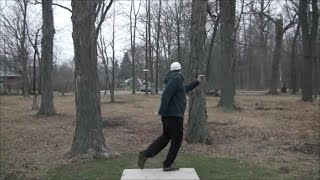 Back to Back ACES Helke Park Disc Golf Course Short and Long Tees Vandalia Ohio Jan 15 2017