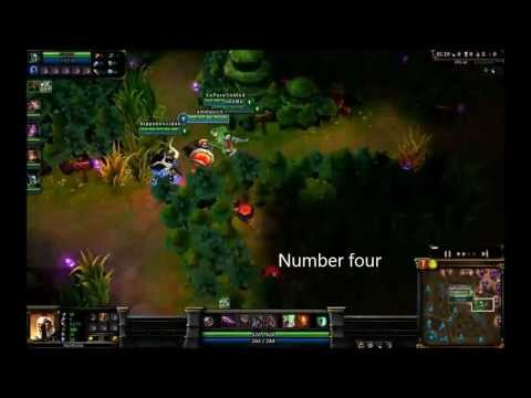 TOP 5 LEVEL 1 PENTA KILLS - League of Legends