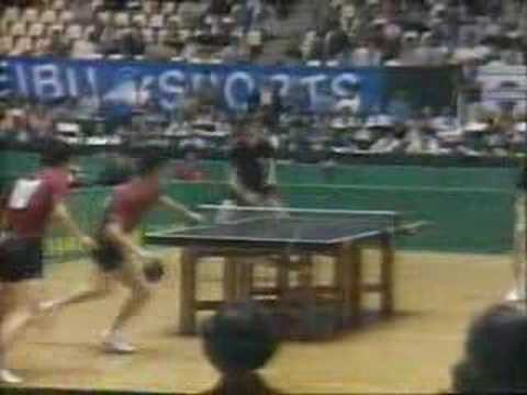 Table Tennis WC 1983 mens doubles Surbek Kalinic