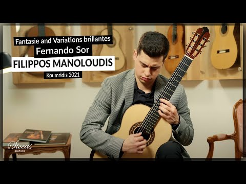 Filippos Manoloudis plays Fantasie and Variations brillantes, Op. 30 by F. Sor on a 2021 Koumridis