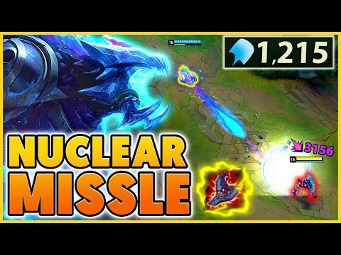 *PENTAKILL RAGE* 1,000+ AP REK'SAI NUKES!! (MISSLE ONE-SHOTS) - BunnyFuFuu