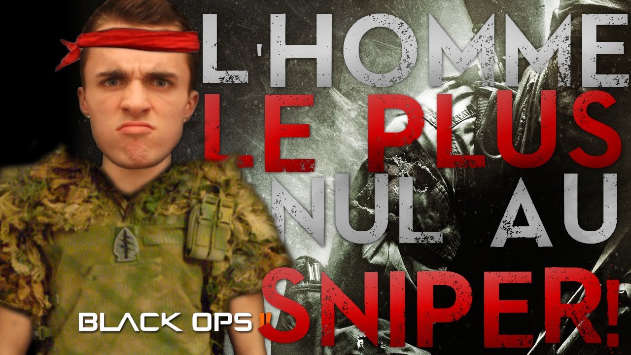 L'homme le plus nul du monde au sniper - Première vidéo sur le multi de Black Ops 2 ! thumbnail