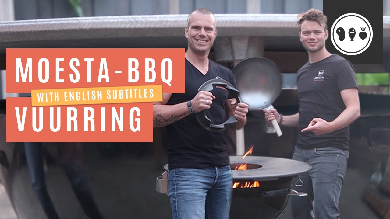 Unboxing de gietijzeren Moesta-BBQ grillring (vuurring), wokset en shizzle roast XL