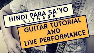 Kithara - Hindi Para Sayo (Guitar Tutorial)