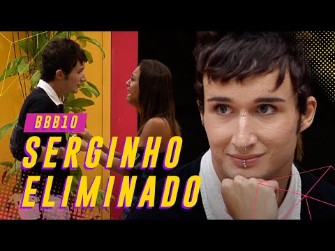 SERGINHO É ELIMINADO EM PAREDÃO CONTRA DICÉSAR E LIA FICA SEM CHÃO 😭 | BIG BROTHER BRASIL 10