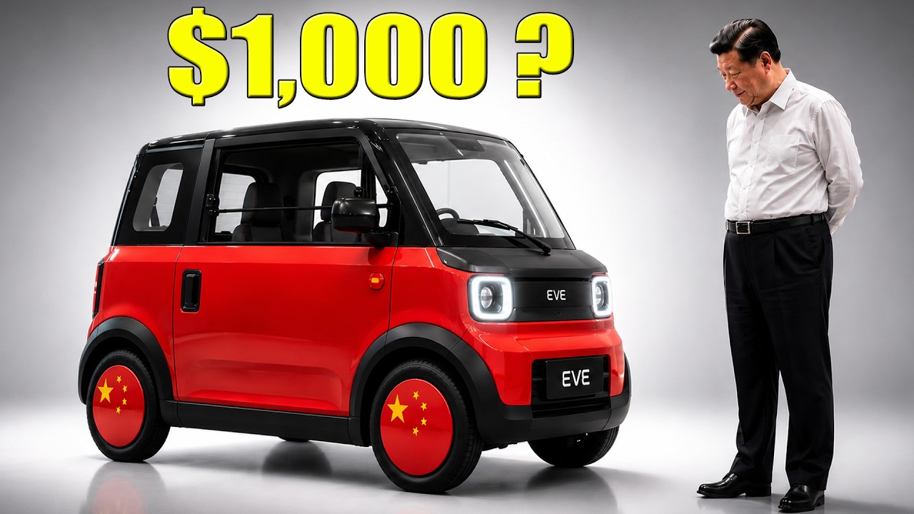 中国持续制造1,000美元级电动车，美国却永远买不到