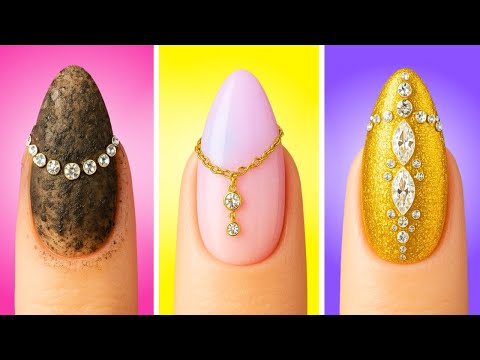 Long NAIL & HAIR Problems! 💅 Funny Beauty Struggles Every Girl Gets 😂