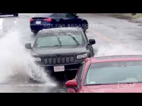 06-09-2022 Fall River, MA - Heavy Rains - Street Flooding