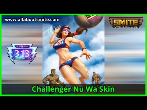 Smite - Challenger Nu Wa (Skin Spotlight) | allaboutsmite