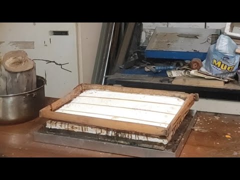 Пчеловодство.Изобретение в пчеловодстве. Пластиковая проволока для рамок.Своя вощина. #пчеловодство